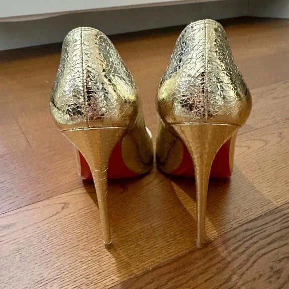New! Kate 100 metallic leather pumps - Picture 11 of 12